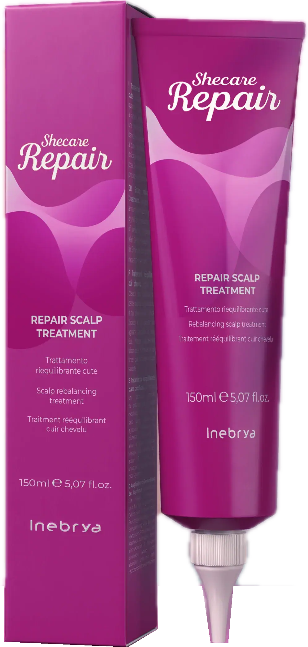 Repair Scalp Treatment 150 ml, caixa e bisnaga